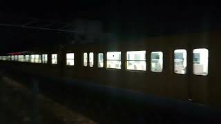 山陽本線  普通列車115系A-01編成 鴨方駅に到着