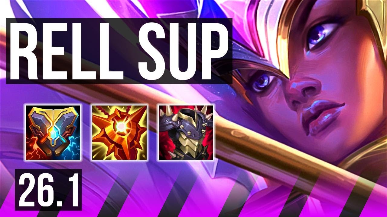 RELL & Ezreal vs THRESH & Vayne (SUP) | EUW Diamond | 26.1