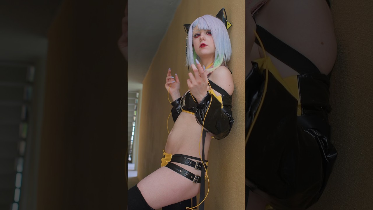 Lucy Cyberpunk cosplay at TsumiCon Vegas #tsumicon #cyberpunkedgerunners