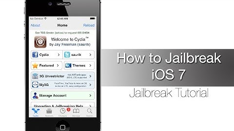 How to Jailbreak iOS 7 on iPhone 4 using Ragebreak - iPhone Hacks