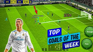 TOP GOALS OF THE WEEK - EFOOTBALL 2024 MOBILE ⚽🎮