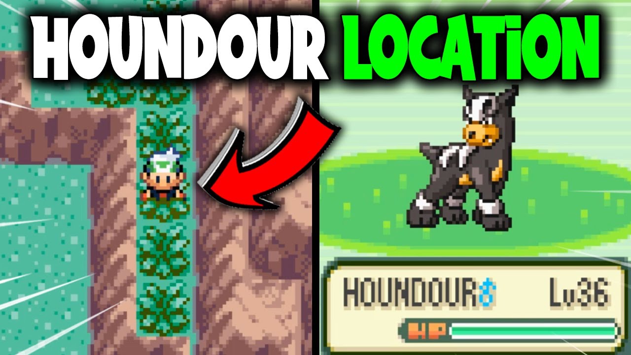 houndour safari zone emerald