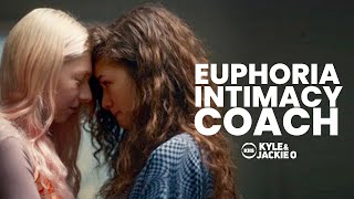 Asking Euphoria&#39;s Intimacy Coach what they wear on the crotch during sex scenes! 😈