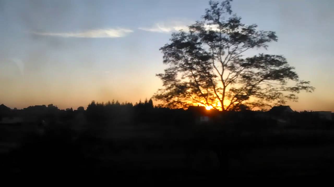 Poland up-close - sunset over Poland, August 2016