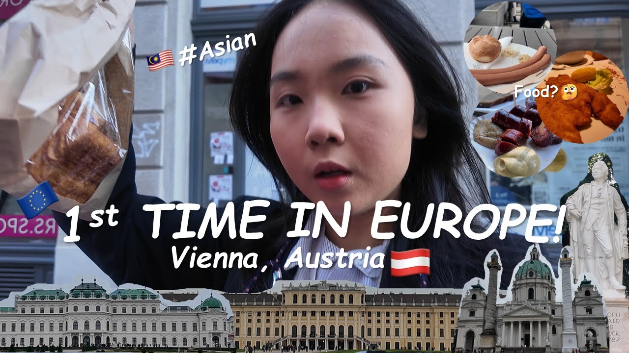 EP1️⃣ 人生第一次勇闯欧洲！奥地利首都-维也纳~ 无踩雷 + 超详细J人行程✨免费景点🏃‍吃好玩好💛