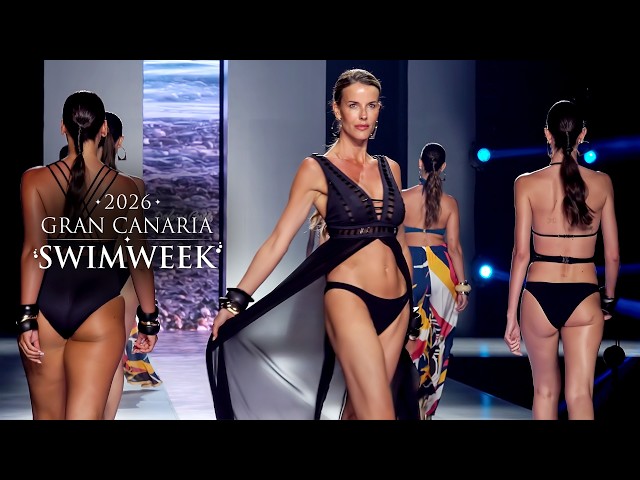 2026 Gran Canaria Swim Week｜#Swimwear #Runway｜4K/60Pㅣ DOLORES CORTÉS