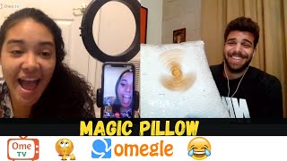 THE MAGIC PILLOW PRANK- OMEGLE / OME.TV