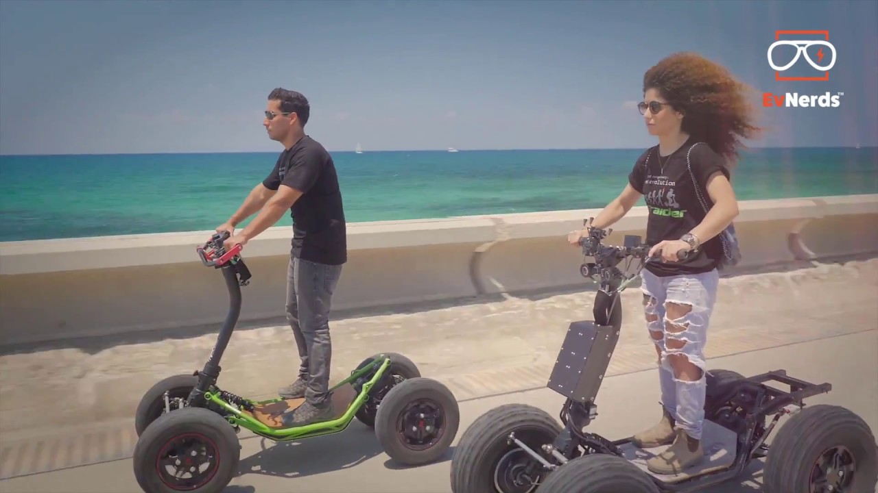 4 wheel off road electric scooter