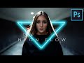 Neon Glow Effect - Photoshop Tutorial | Photoshop Photo Editing