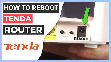 🔄 How to Restart Tenda Router