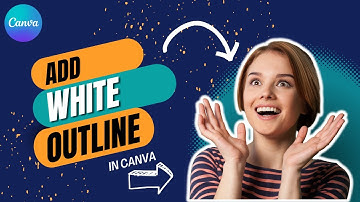 How To Add BORDER To Image In Canva (2 mins) | Add White Outline To Image In Canva