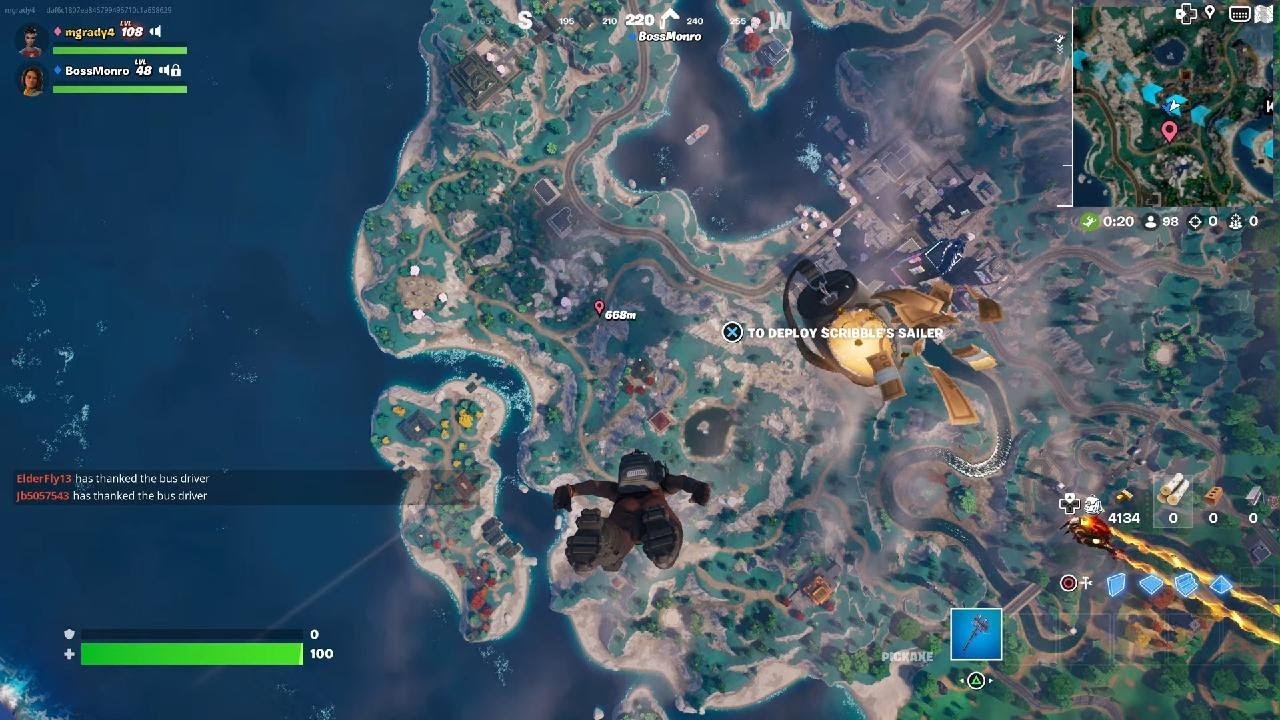 Fortnite night sorry if graphics are bad