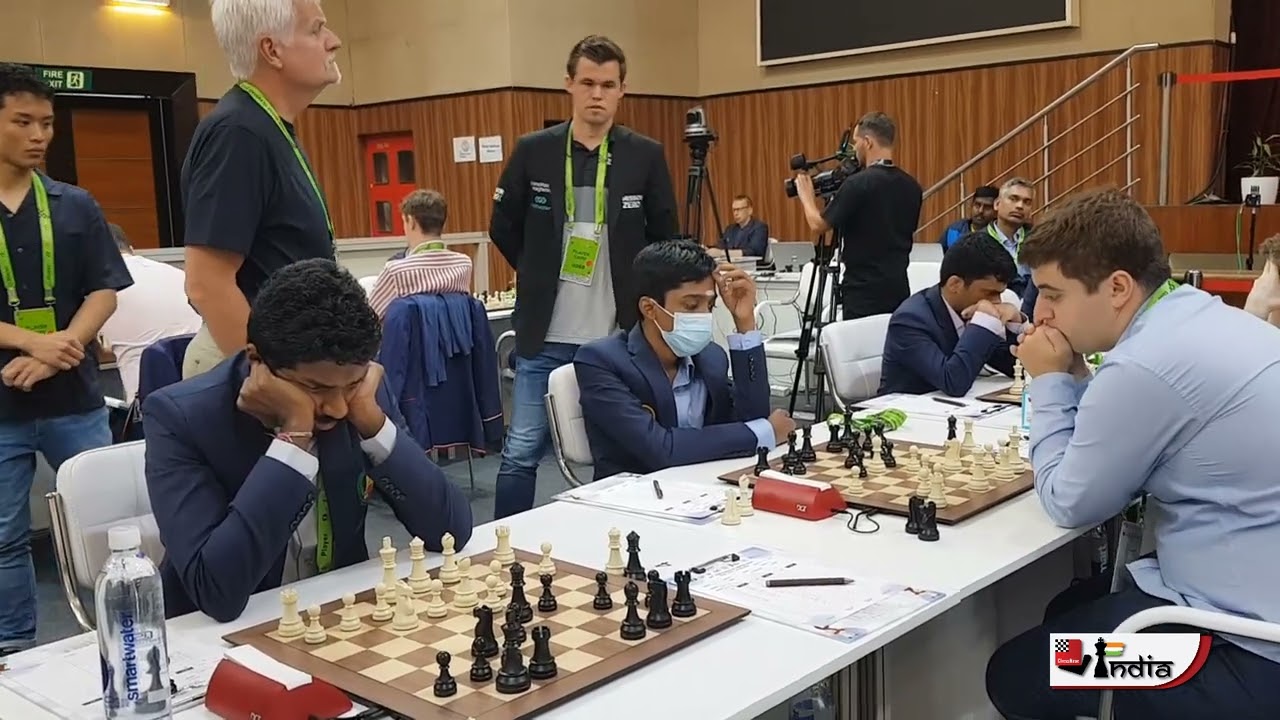 44th Chess Olympiad: Gukesh D scores his fifth win to cross 2715 mark