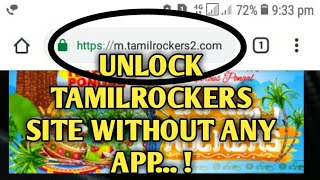 How to unblock Tamil Rockers official website without using any application or software|| TEChUNITEd screenshot 2