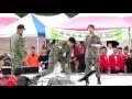 161003 제14회 지상군페스티벌 주공연장(오전) MC 中 이승기 기왓장 격파