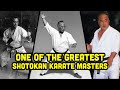 Taiji kase one of the greatest shotokan karate masters