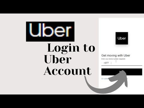 How To Login Uber To Account? Uber Rider Login | Uber Driver Login