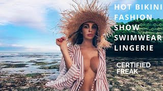Hot fashion show | Swimwear Lingerie collection️ | Sexy Models in Bikini  | Try on haul | HD