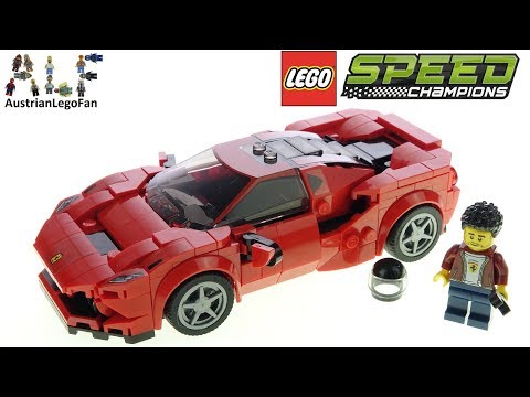 LEGO Speed Champions 76895 Ferrari F8 Tributo - Lego Speed Build Review. 