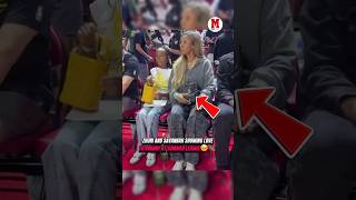 Zhuri And Savannah James Showing Love To Bronny At Summer League