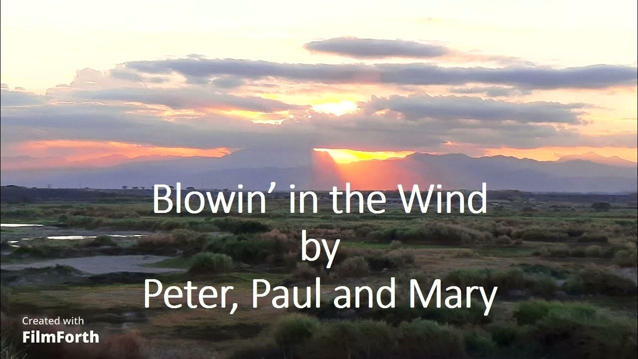 Peter, Paul and Mary Blowin' in the Wind YouTube