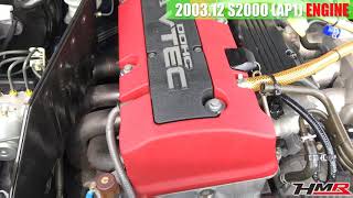 【中古車】S2000(AP1)後期モデル【エンジン編】ダッシュ貫通6点式ロールゲージ SPOONガゼットプレート他多数