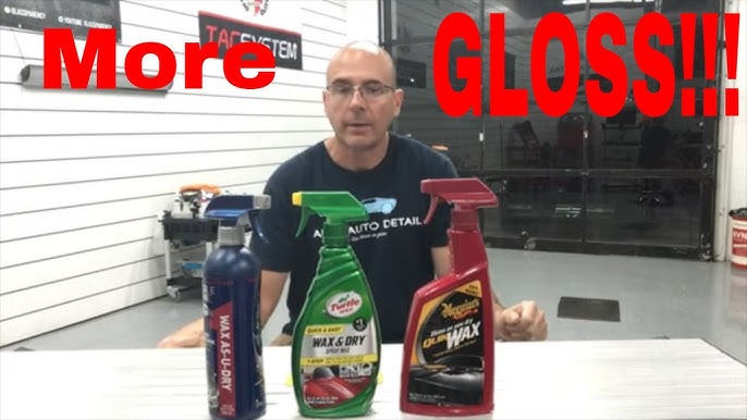 TURTLE WAX WAX & DRY VS EAGLE ONE WAX AS YOU DRY - THE SECRET PRODUCT TO  PREVENTING WATER SPOTS 