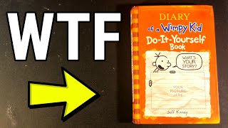 Reading A Strangers Wimpy Kid: Do It Yourself Book #2