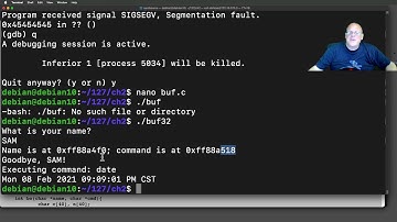ED 201: Linux Buffer Overflow With Command Injection