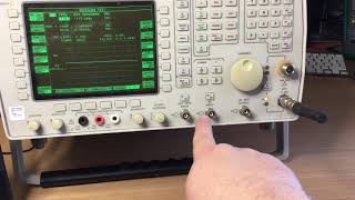 Marconi Instruments 2968 TETRA Radio Test Set Demo PART 1