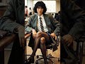 School Uniform Aesthetic #90sfashion #officesiren #sheertights #greysuit