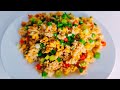 BETTER THAN TAKE OUT AND EASY! Chinese Fried Rice Recipe. Ready In 5 MINUTES!!