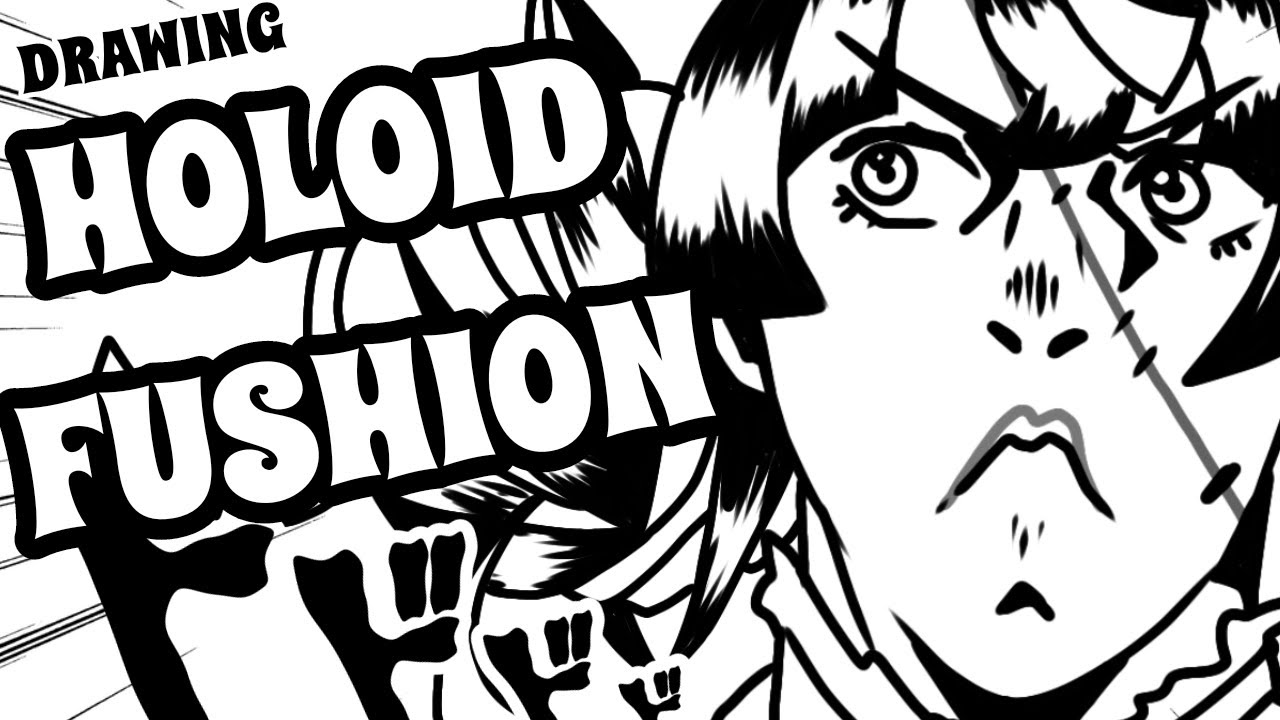 【DRAWING】WHAT IF WE COMBINED HOLOID???【Hololive Indonesia 2nd Gen】