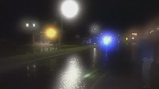 A1A floods across Bridge of Lions in Davis Shores