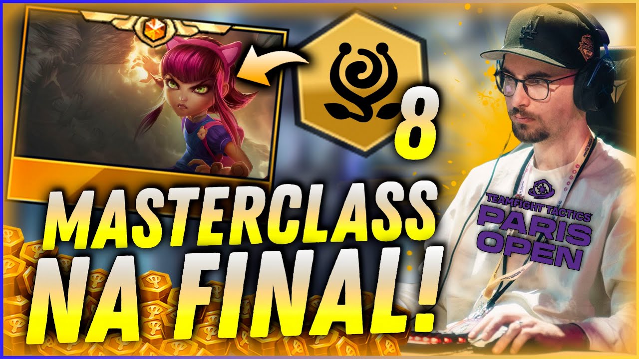 TODDY AMASSANDO NA GRANDE FINAL DO PARIS OPEN COM UM JOGO PERFEITO! Teamfight Tactics