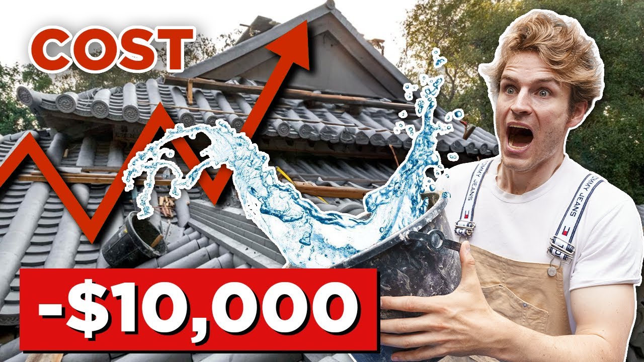 My Roof Collapsed - $10,000 AKIYA DISASTER  #Japan