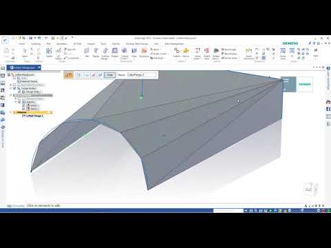 Solid Edge Trick & Tip: Lofted Flange Bend Lines and Real Bends