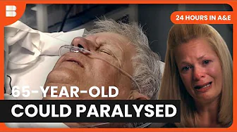 Will This 65-Year-Old Man Be Paralysed By This Fall? | 24 Hours in A&E | Medical Documentary
