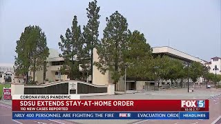 SDSU Extends 'Stay-At-Home' Order For Students