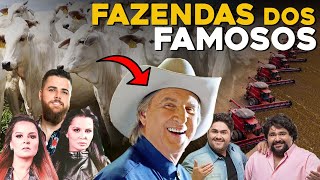 Conheça a Fazenda de Sérgio Reis, Cesar Menotti e Fabiano e outros Famosos!