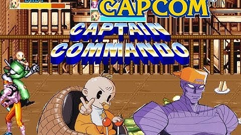 Captain Commando Arcade Hardest-2P Cooperate No Death Rush