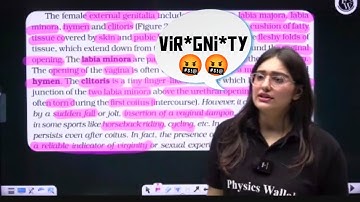 MYTH ABOUT*GN*ITY 😱😱 || FEAT - Aarushi Mam #pw #aarushimam #physicswallah