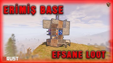 ERİMİŞ BASE EFSANE LOOT + PVP (3/3) - Rust Türkçe
