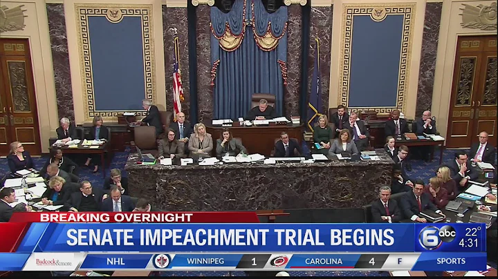 Senate approves impeachment trial rules, rejecting witnesses