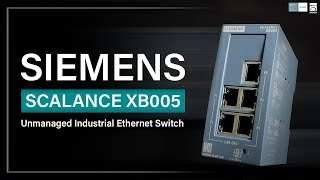 UNBOXING: SIEMENS Scalance XB005 Industrial Unmanaged Ethernet Switch | IBCON