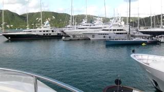 Superyachts in Antigua