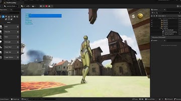 Unreal Engine Basic Game Level Prototype Functionality