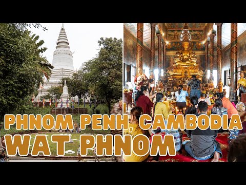 Vídeo: Visiting Wat Phnom a Phnom Penh, Cambodja