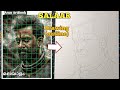 Salaar movie prithviraj drawing easy  how to draw prithviraj  grid method outline  arun artbook