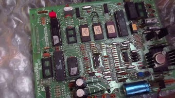 Bally CENTAUR Squawk and Talk pinball Board (with problem)